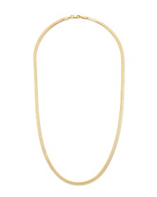 ZOCALO HERRINGBONE NECKLACE（M)　45cm Herringbone Necklace (M) | ZOCALO JAPAN – ZOCALO JAPAN